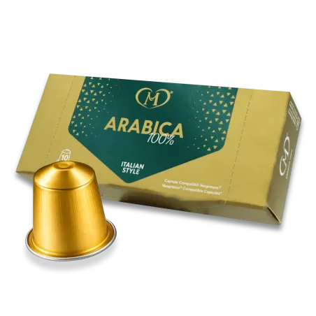 Capsule Compatibili Nespresso® Arabica in Alluminio - Cofanetto
