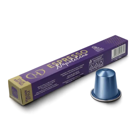 Tubo Capsule Compatibili Nespresso®* Espresso Napoletano in Alluminio