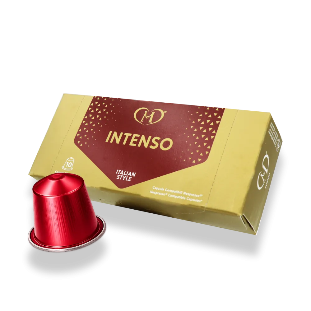 Cofanetto Capsule Compatibili Nespresso®* Intenso in Alluminio – Cofanetto
