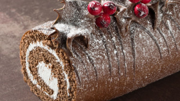 Tronchetto di Natale al caffè